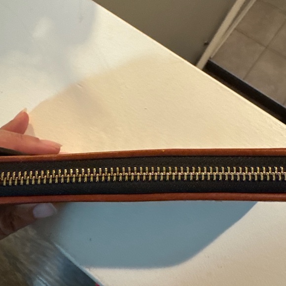 Dooney & Bourke Black Textured Wallet - Picture 3 of 11